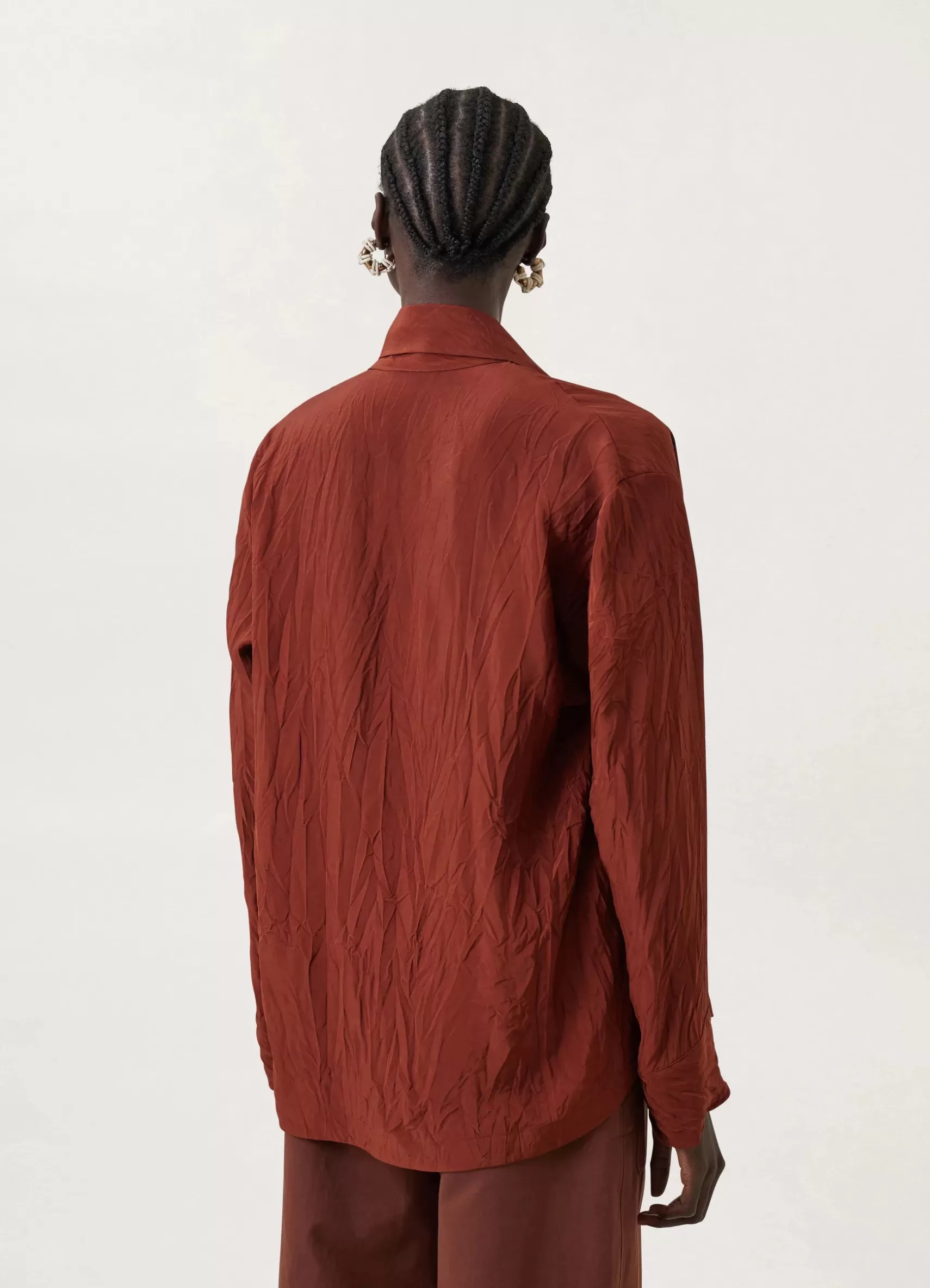 Blouse With Knotted Scarf<LEMAIRE Sale