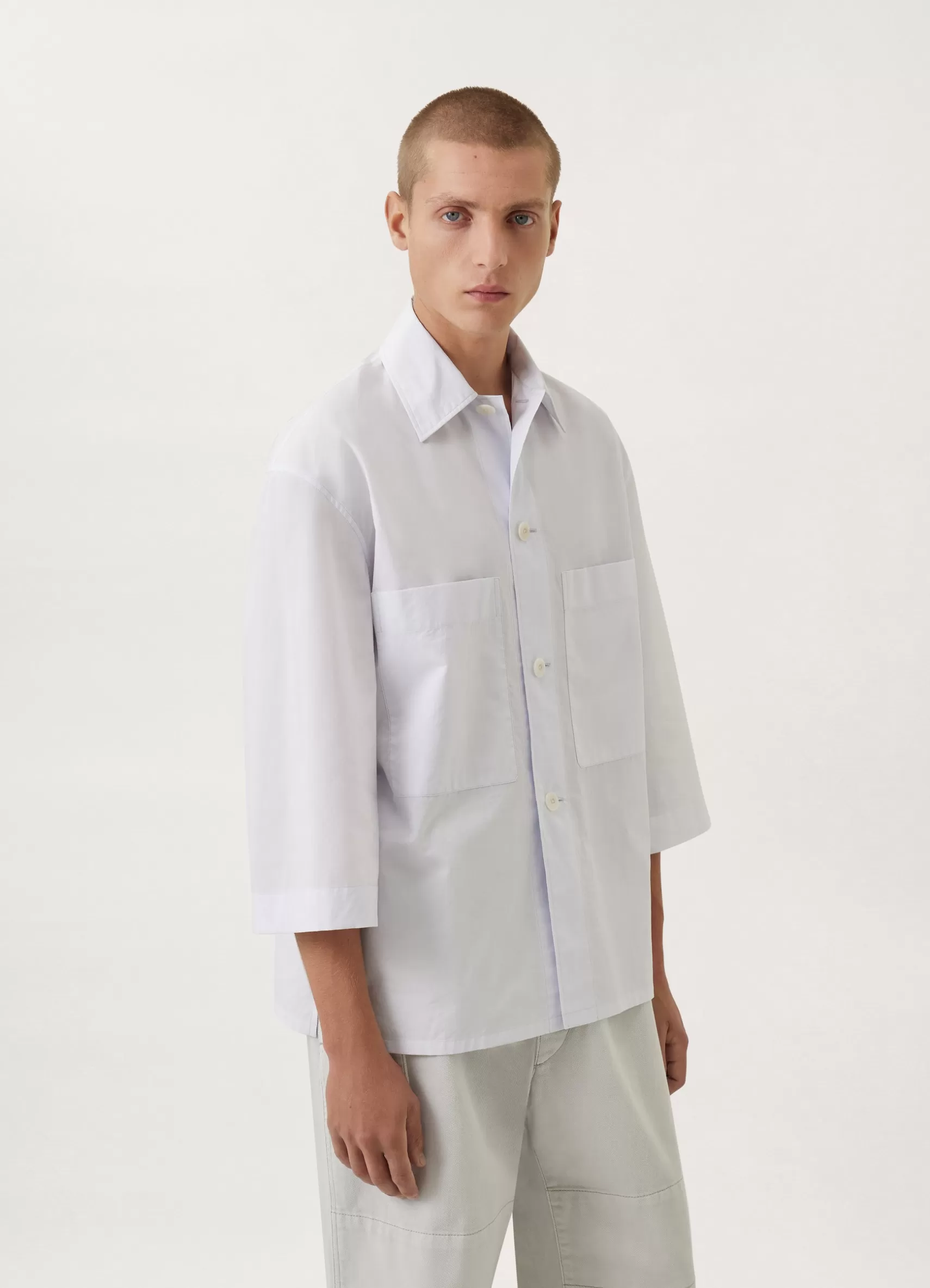 Boxy Military Shirt<LEMAIRE Clearance