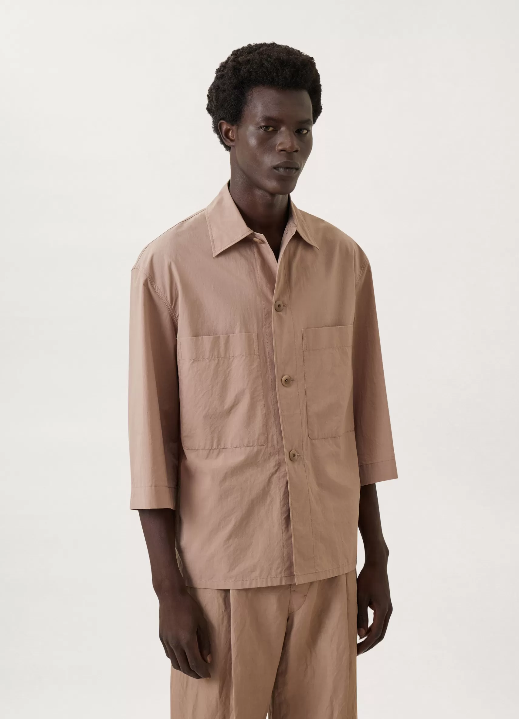 Boxy Military Shirt<LEMAIRE Cheap