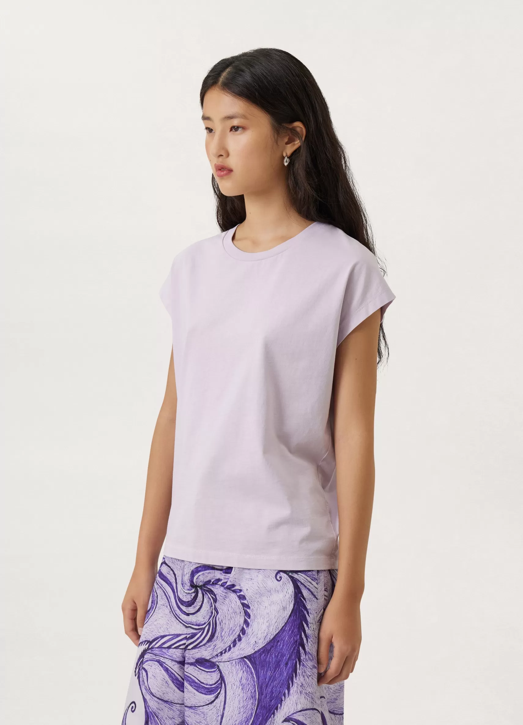 Cap Sleeve T-Shirt<LEMAIRE Online