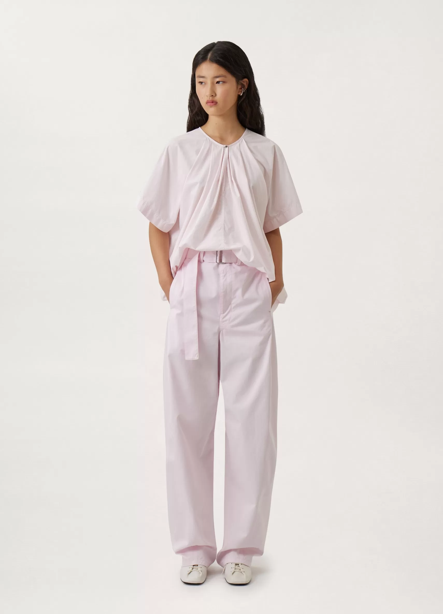 Light Belted Twisted Pants<LEMAIRE Discount