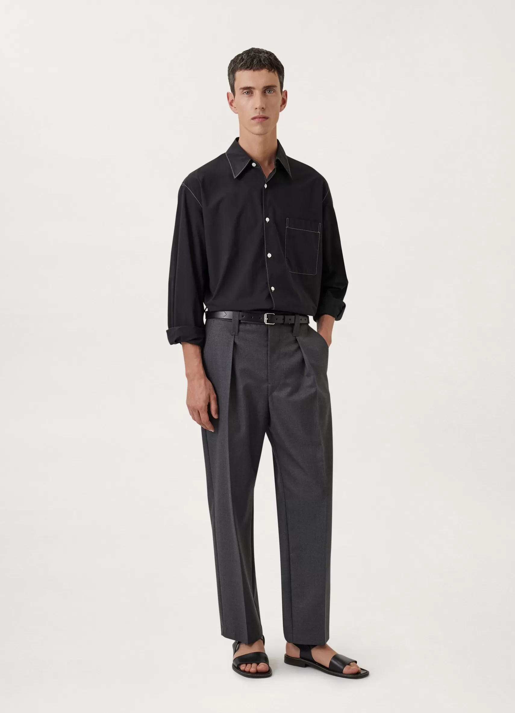 One Pleat Pants<LEMAIRE Cheap