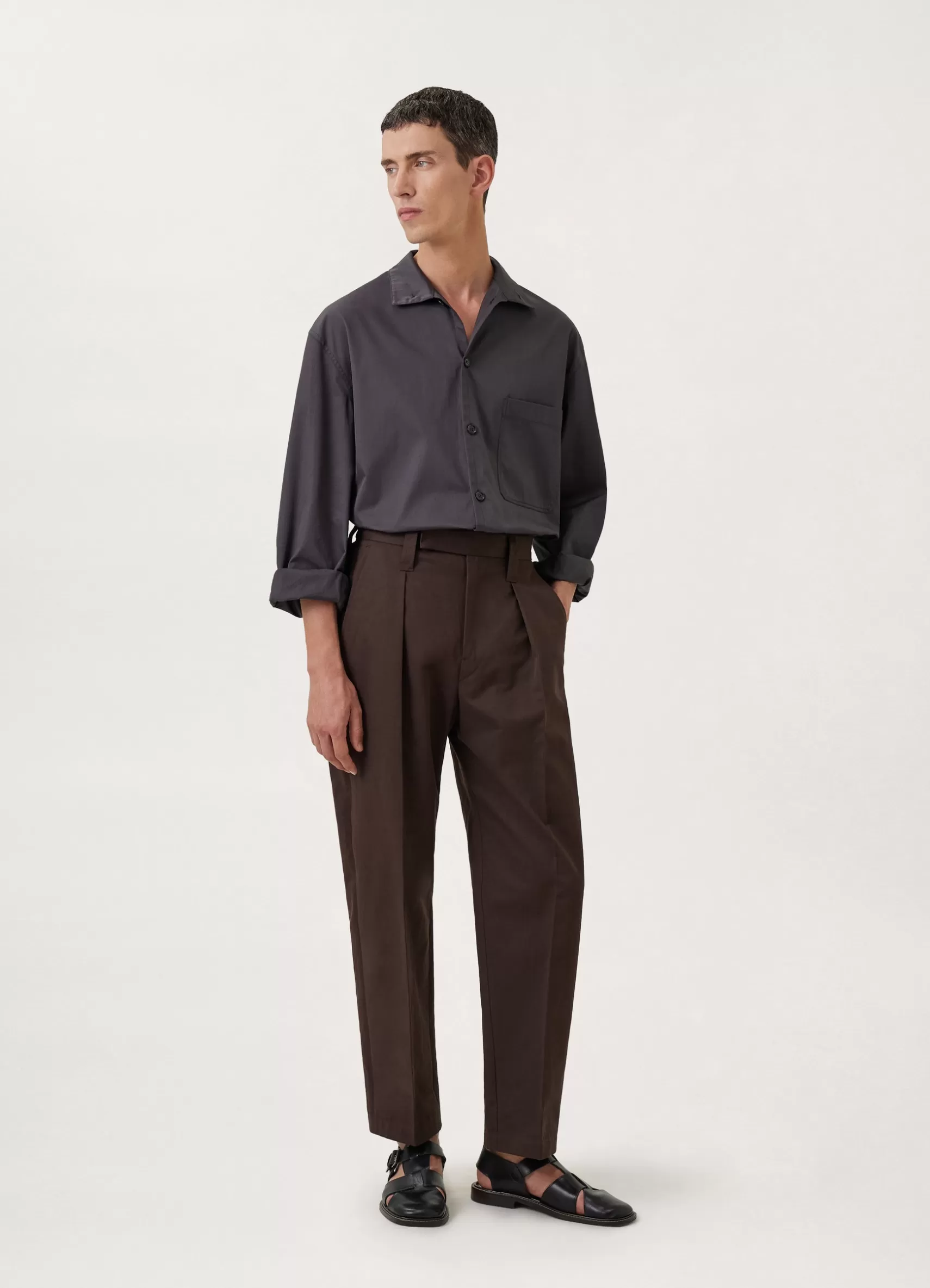 One Pleat Pants<LEMAIRE Discount