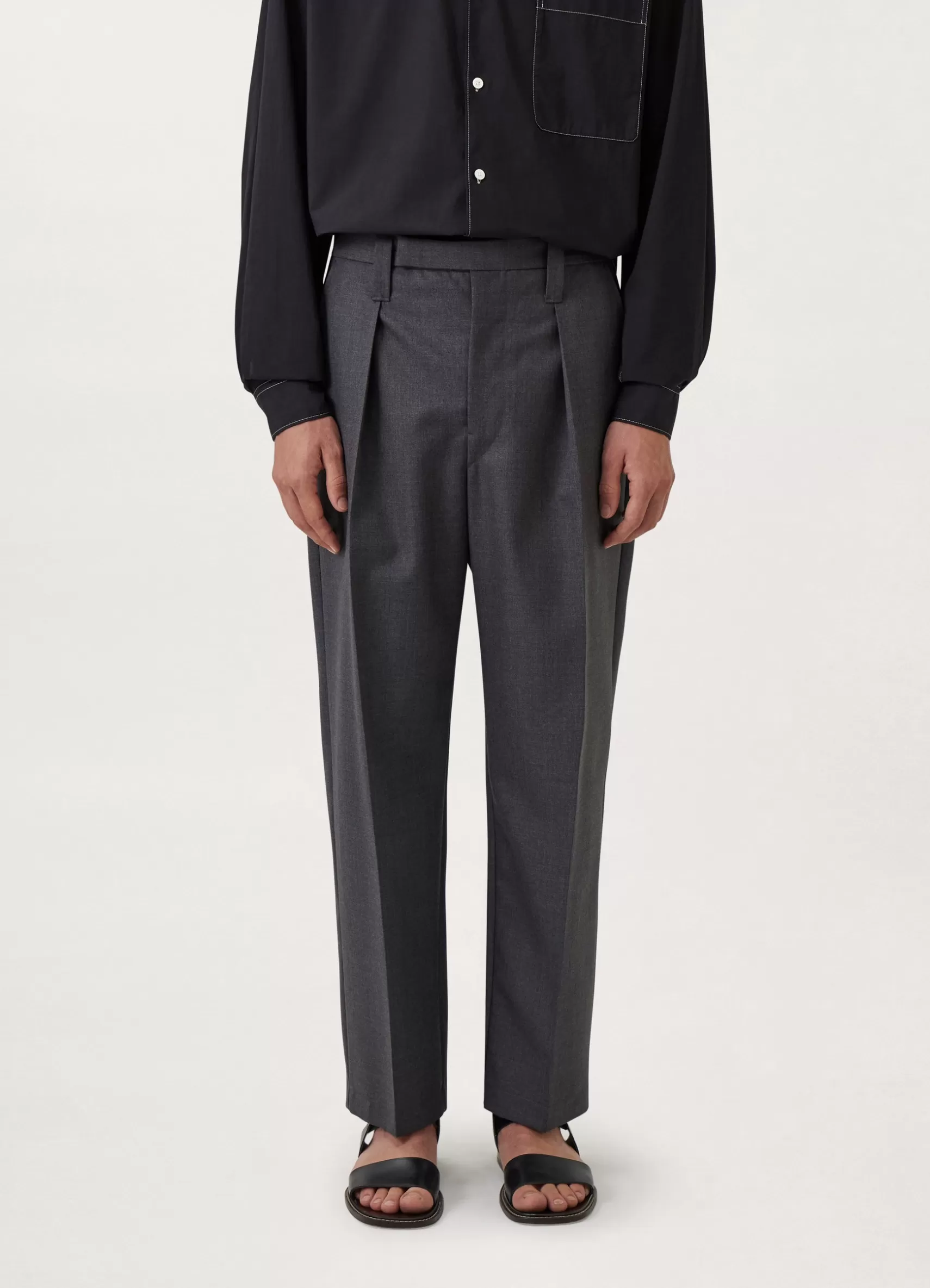 One Pleat Pants<LEMAIRE Cheap