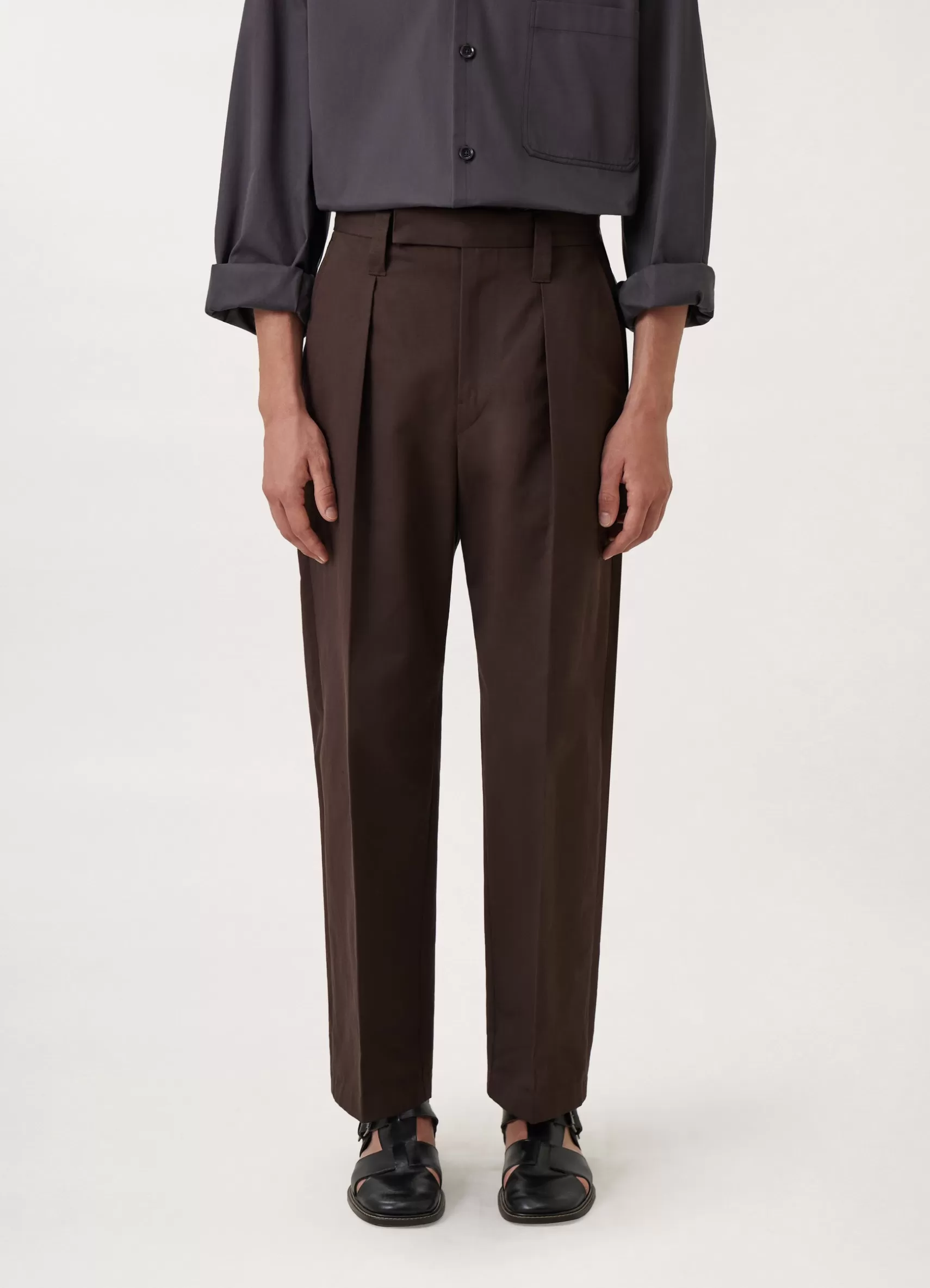 One Pleat Pants<LEMAIRE Discount