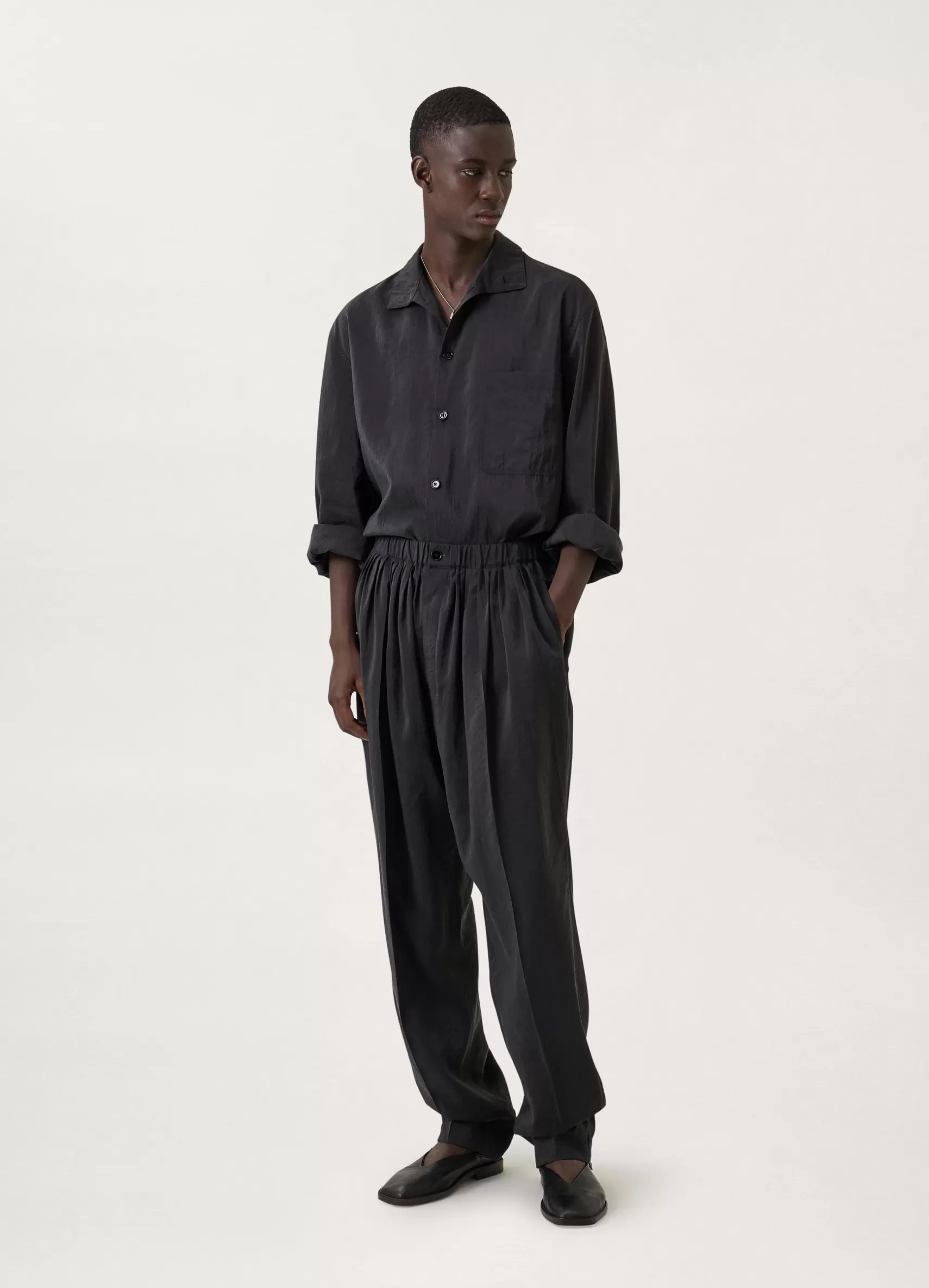 Pleated Relaxed Pants<LEMAIRE Best Sale