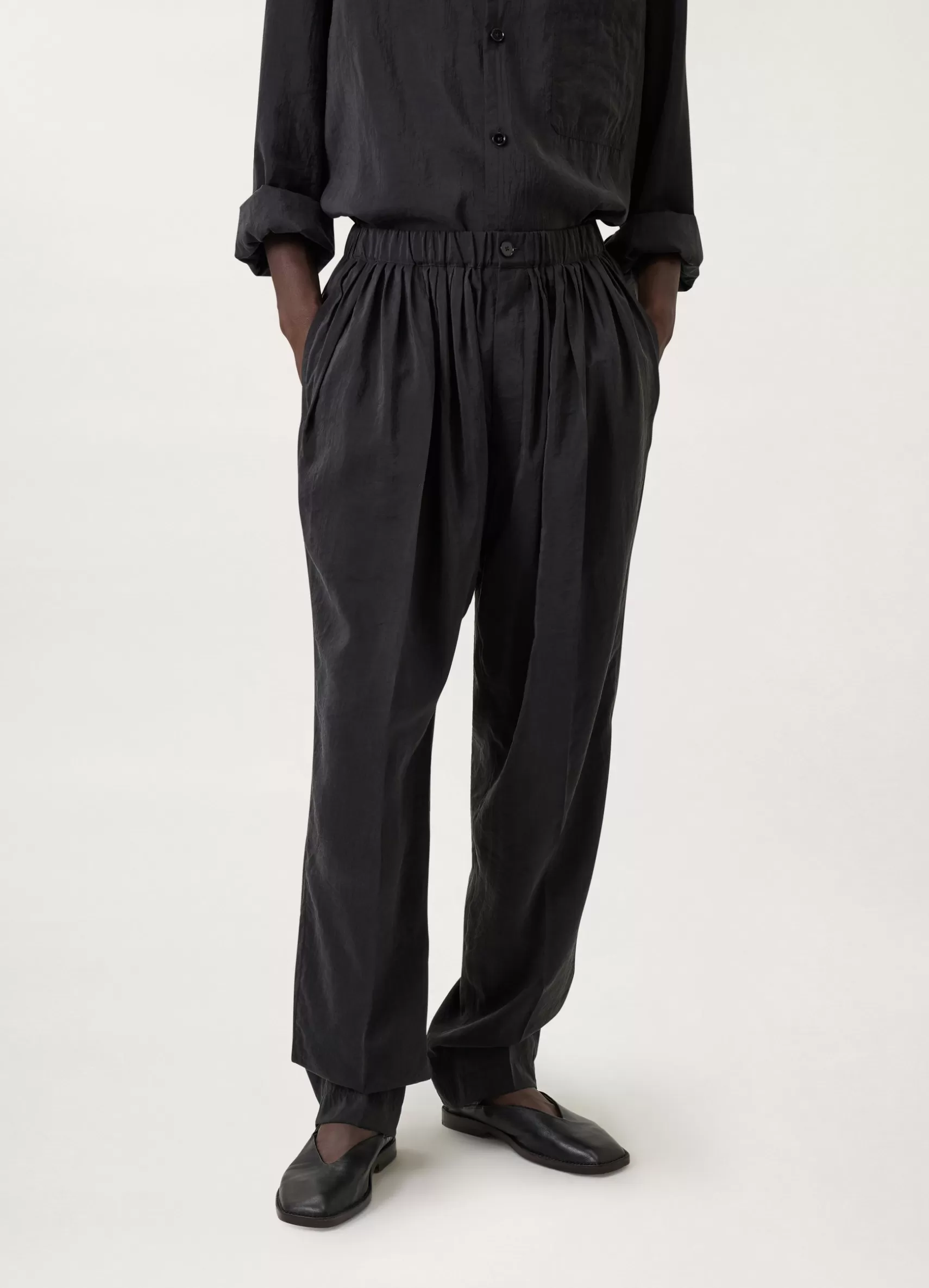 Pleated Relaxed Pants<LEMAIRE Best Sale
