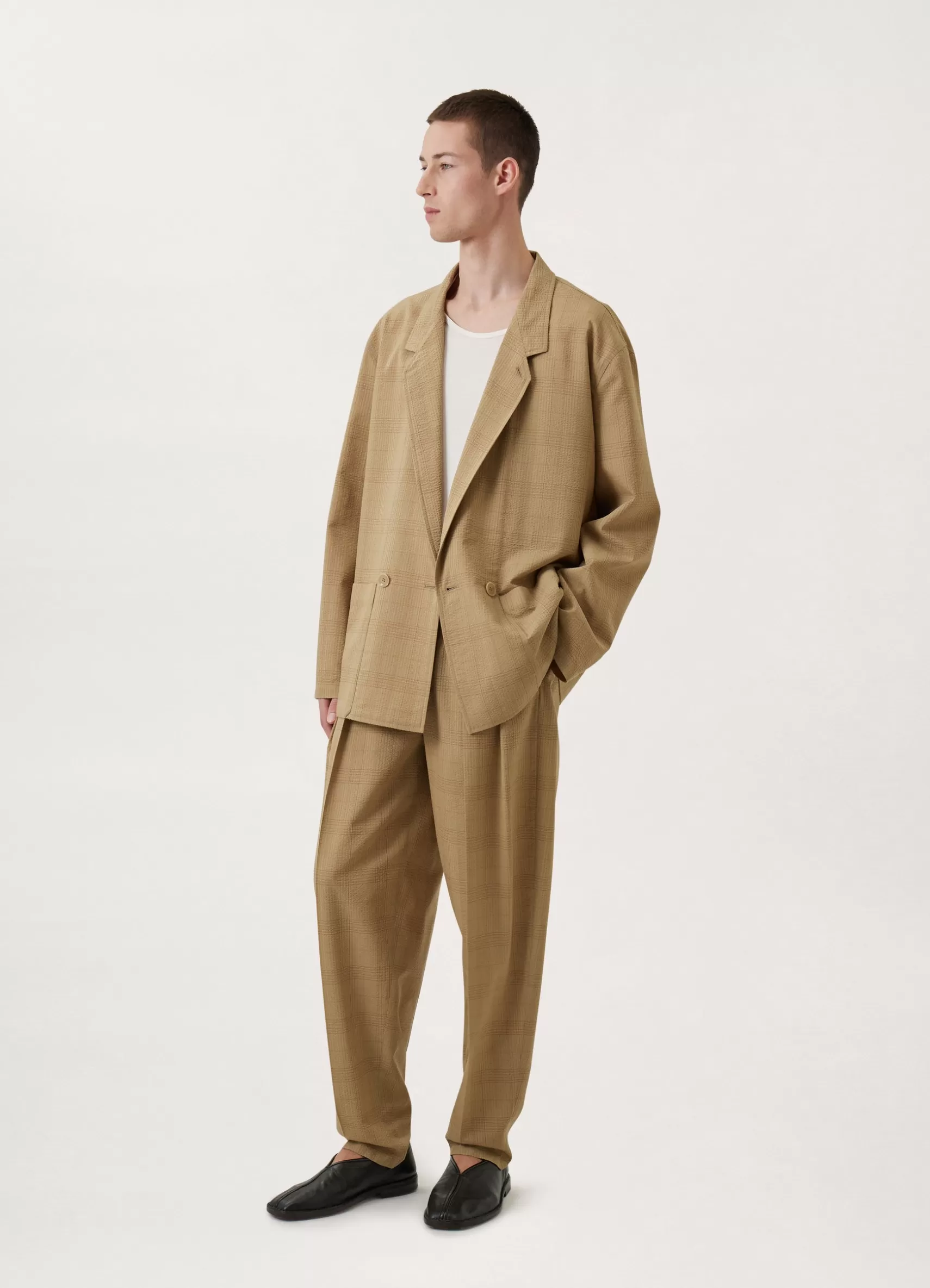 Pleated Tapered Pants<LEMAIRE Cheap