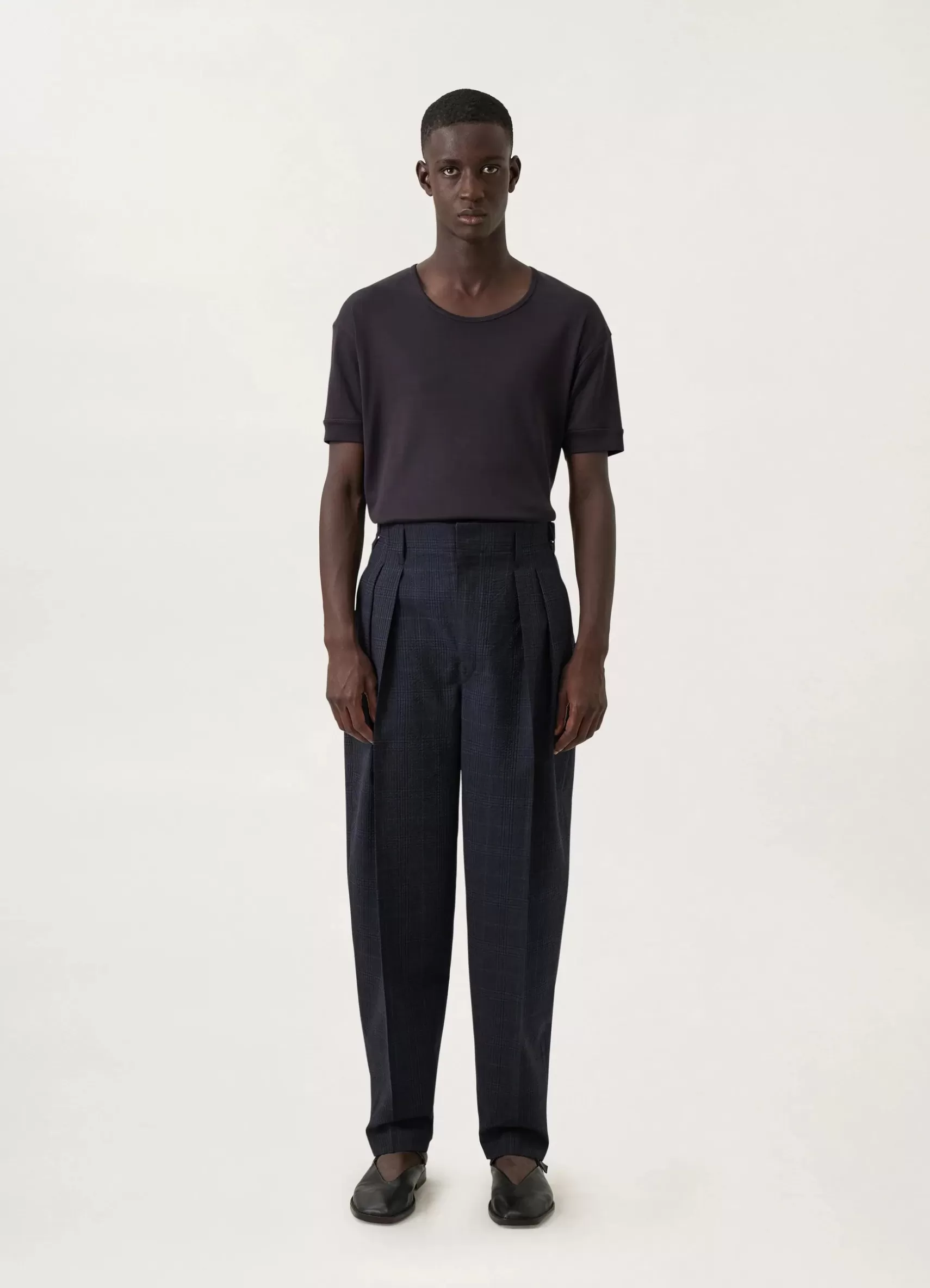 Pleated Tapered Pants<LEMAIRE Online