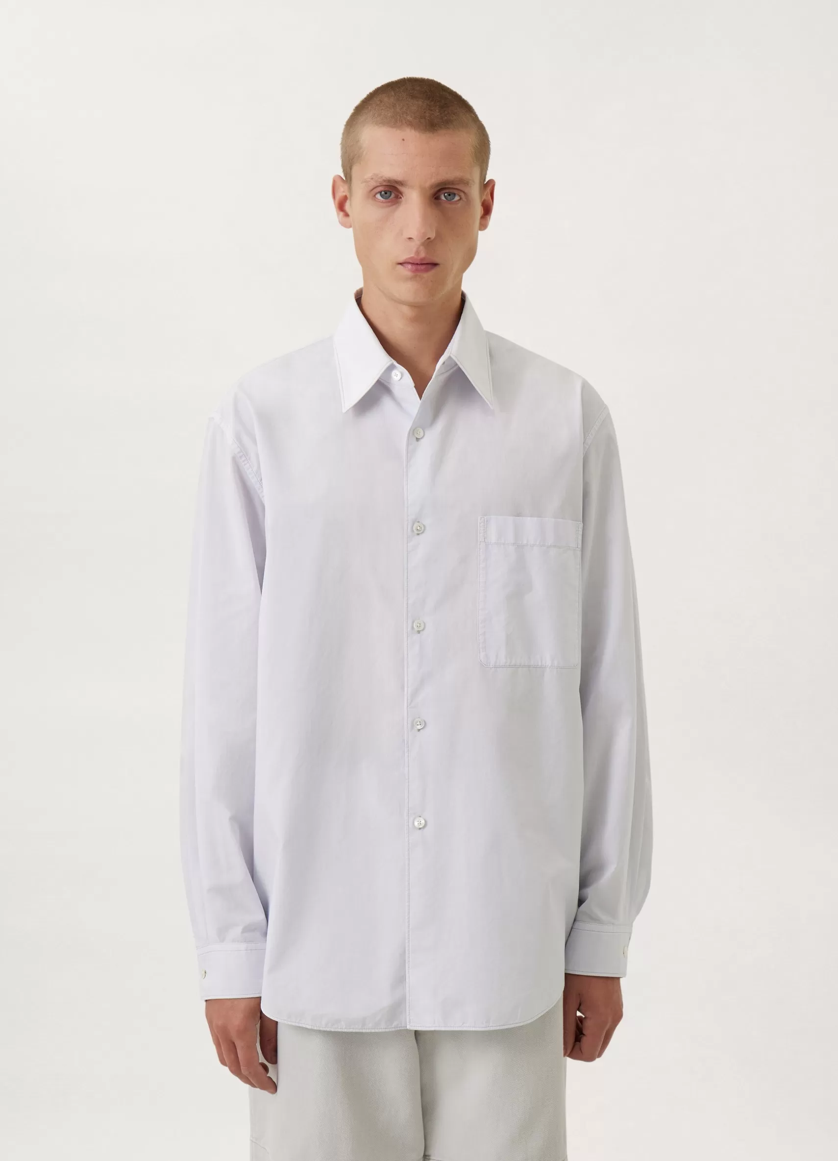 Regular Long Sleeve Shirt<LEMAIRE Outlet