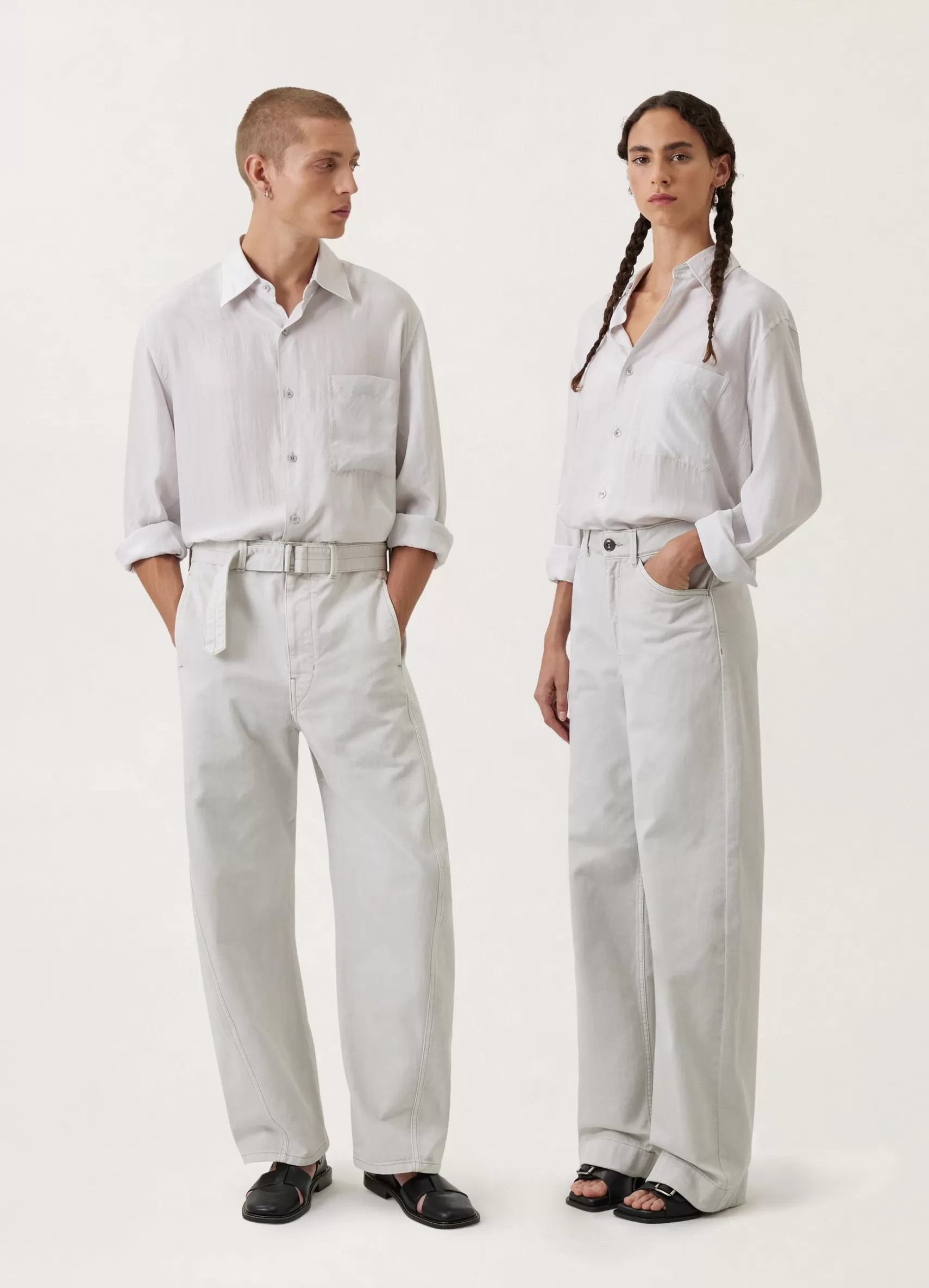 Regular Long Sleeve Shirt<LEMAIRE Discount