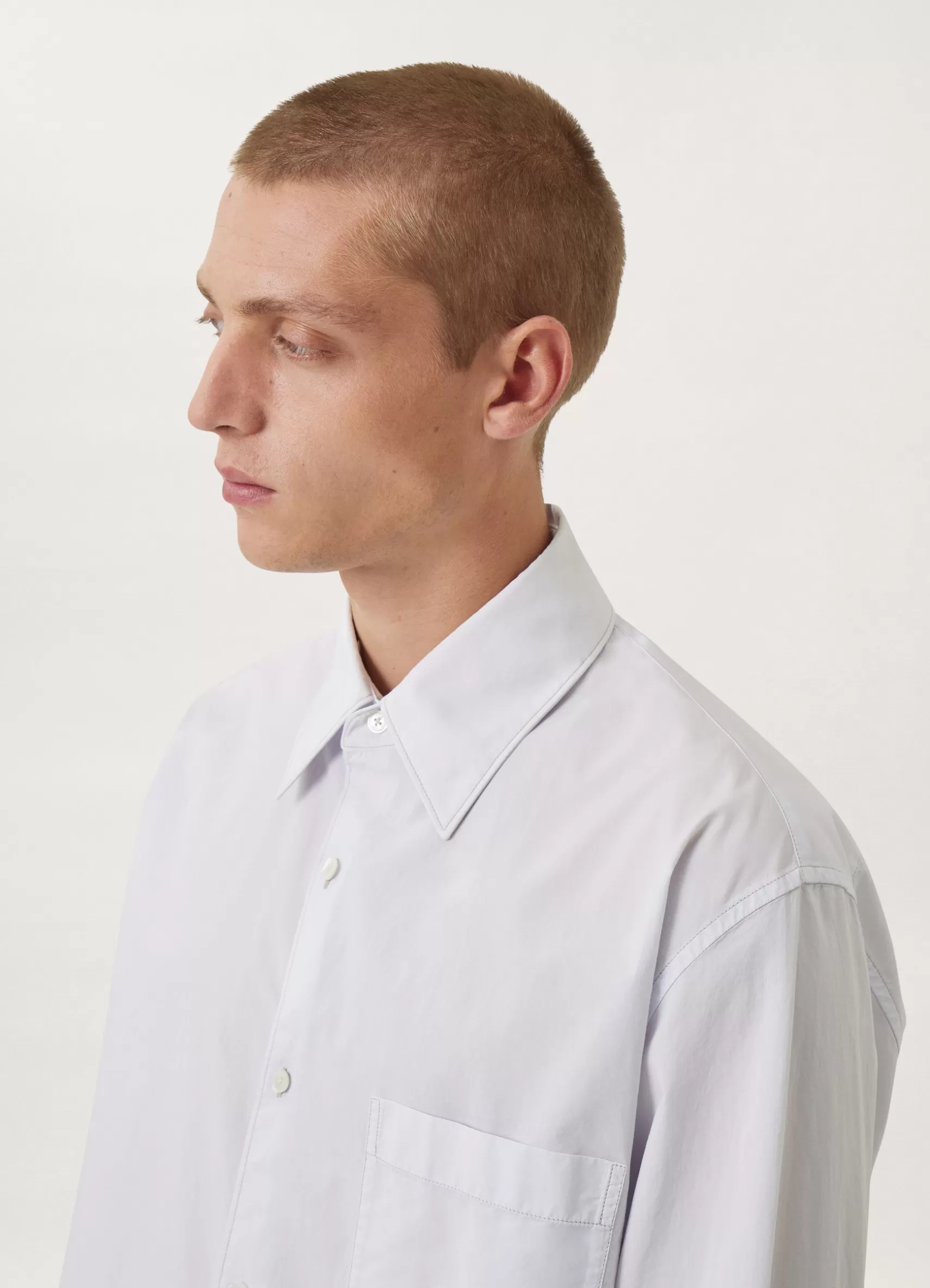 Regular Long Sleeve Shirt<LEMAIRE Outlet