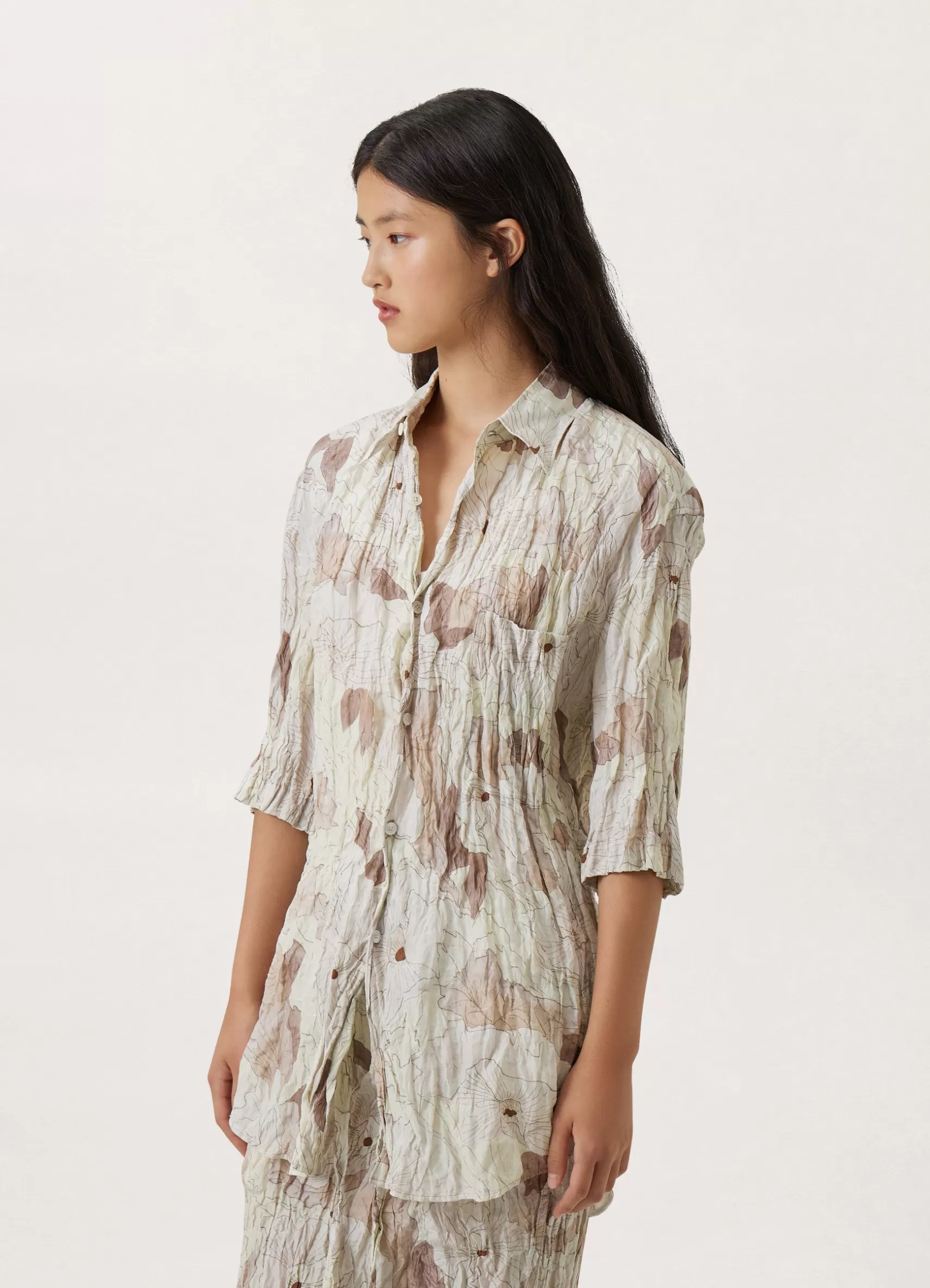 Regular Short Sleeve Shirt<LEMAIRE Cheap