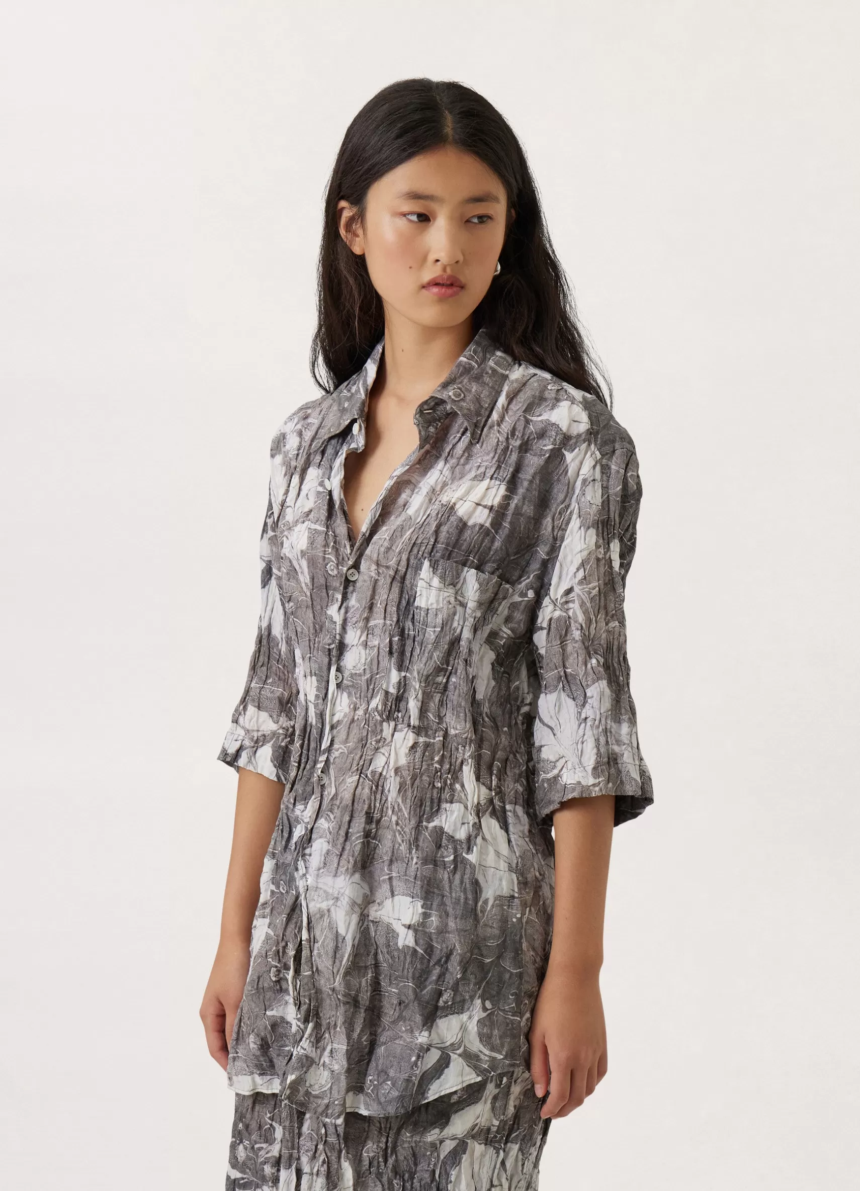 Regular Short Sleeve Shirt<LEMAIRE Best