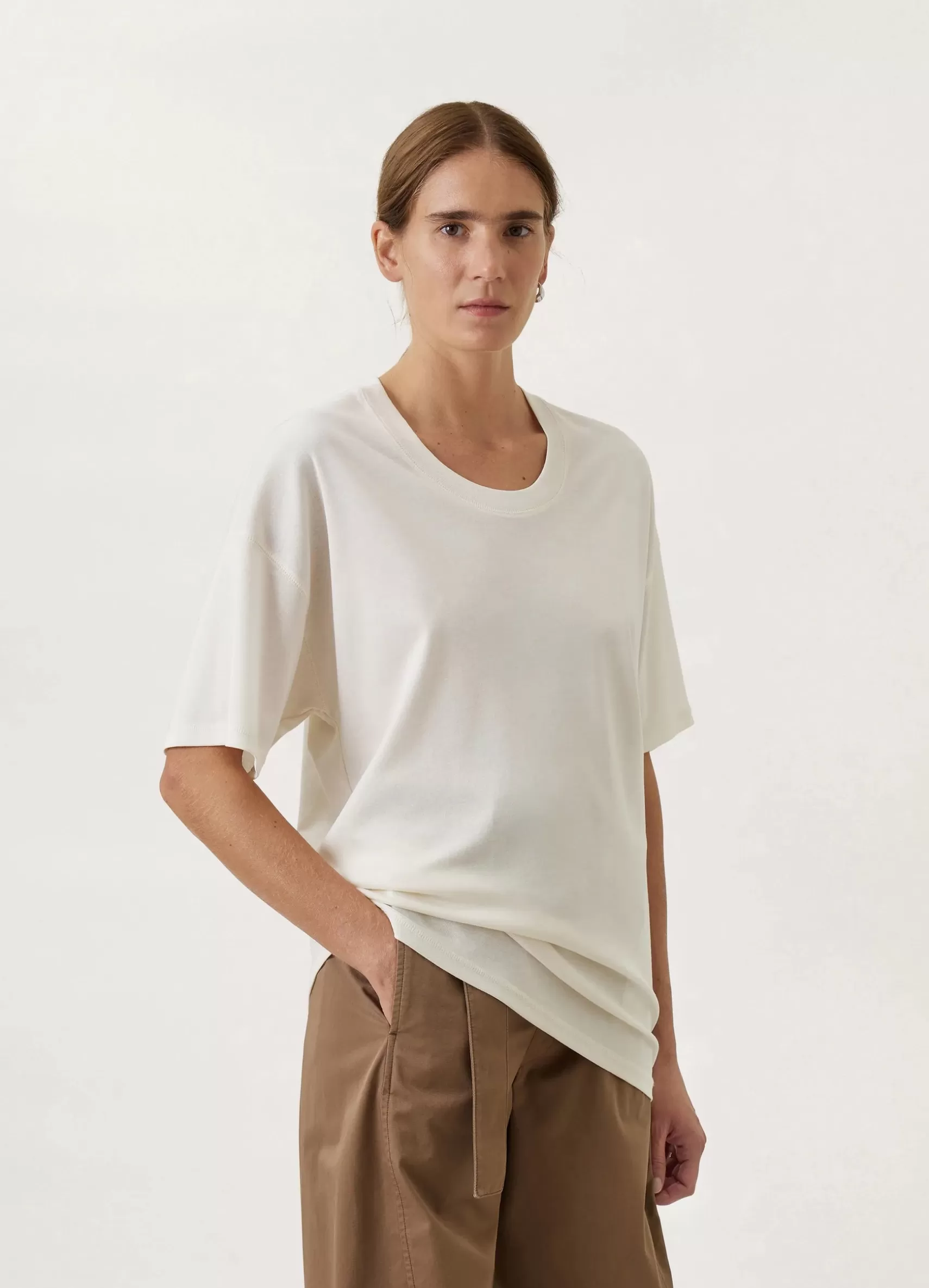 Rib T-Shirt<LEMAIRE Best