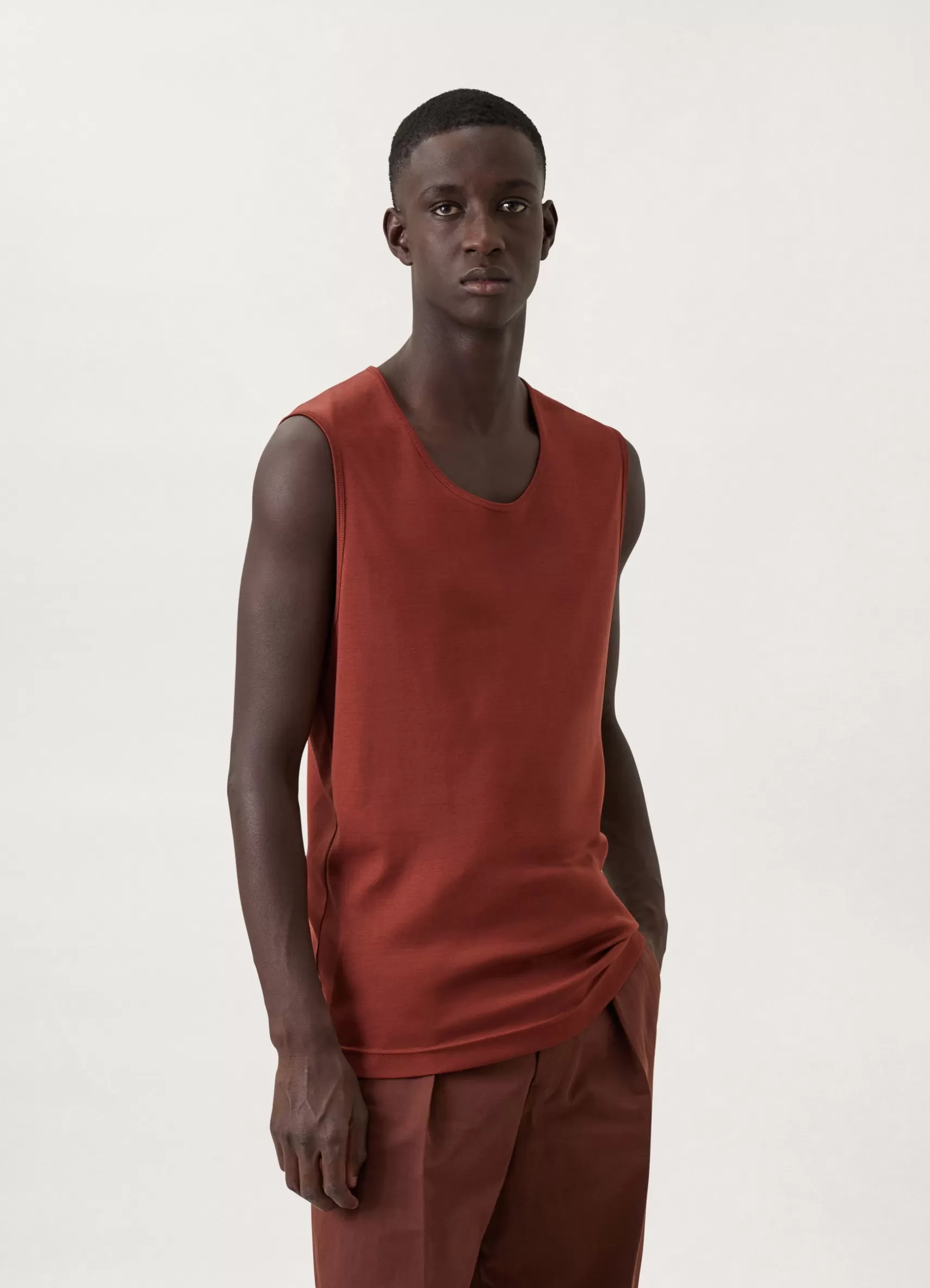 Ribbed Tank Top<LEMAIRE Shop