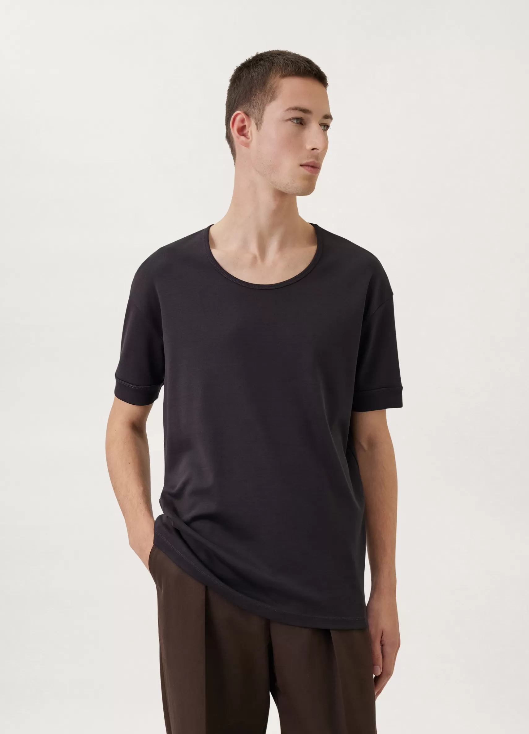 Ribbed T-Shirt<LEMAIRE Discount