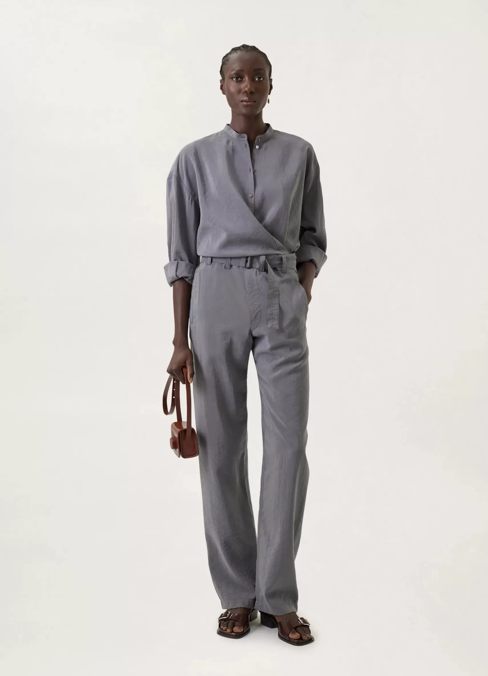 Soft Belted Pants<LEMAIRE Best Sale