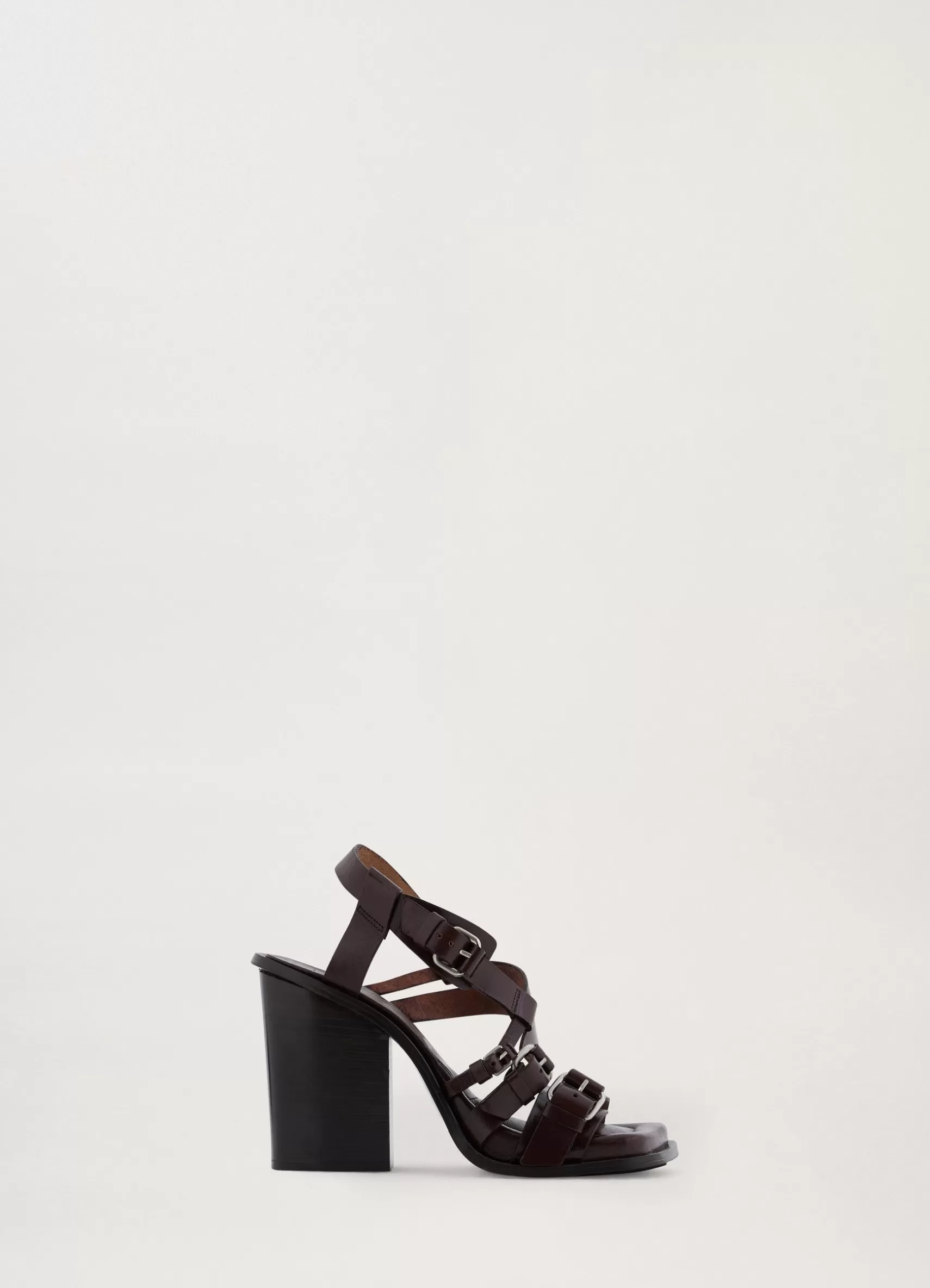 Square Heeled Sandals Multi Straps 100<LEMAIRE Fashion