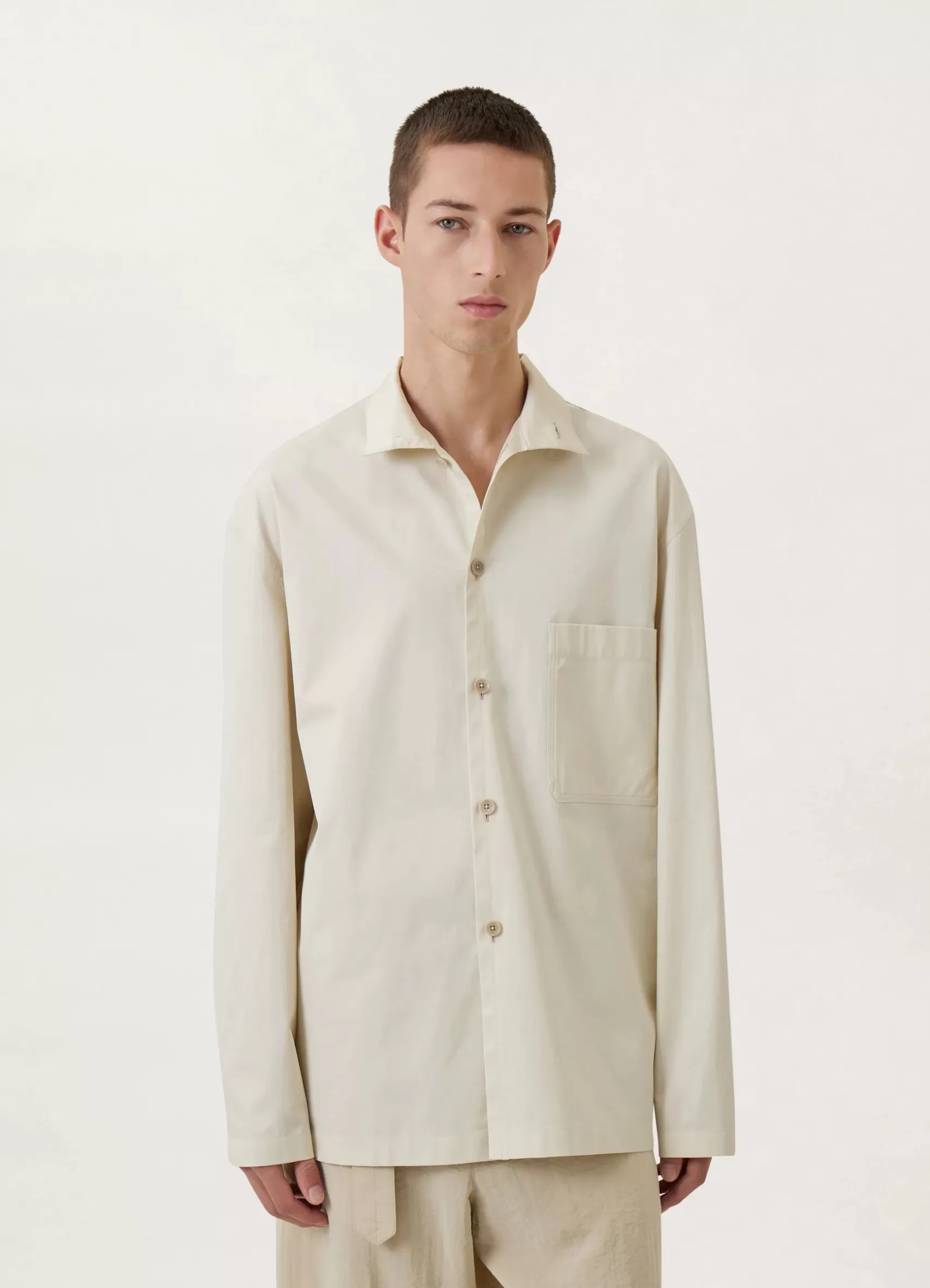 Stand Collar Shirt<LEMAIRE Online