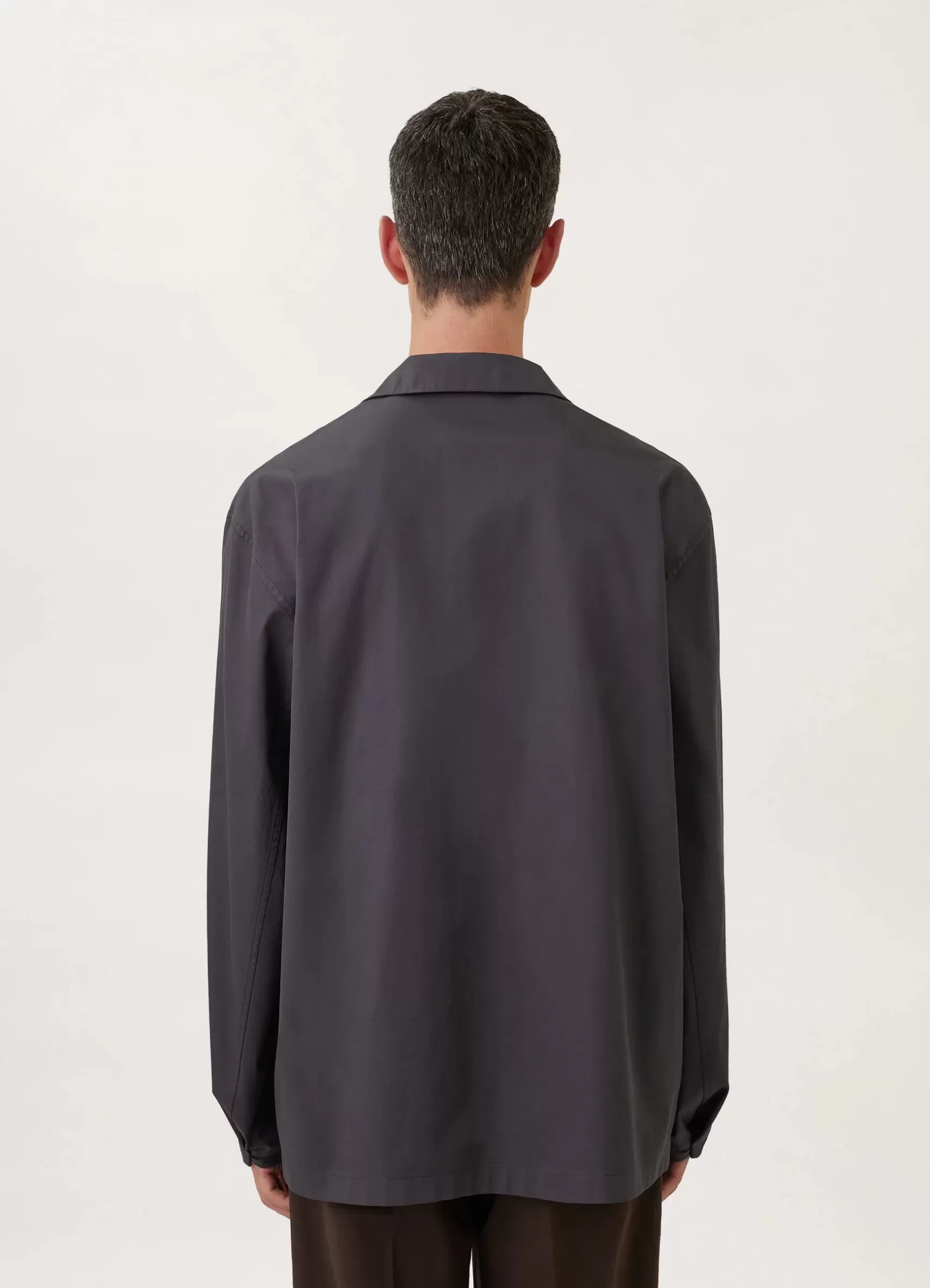 Stand Collar Shirt<LEMAIRE Outlet