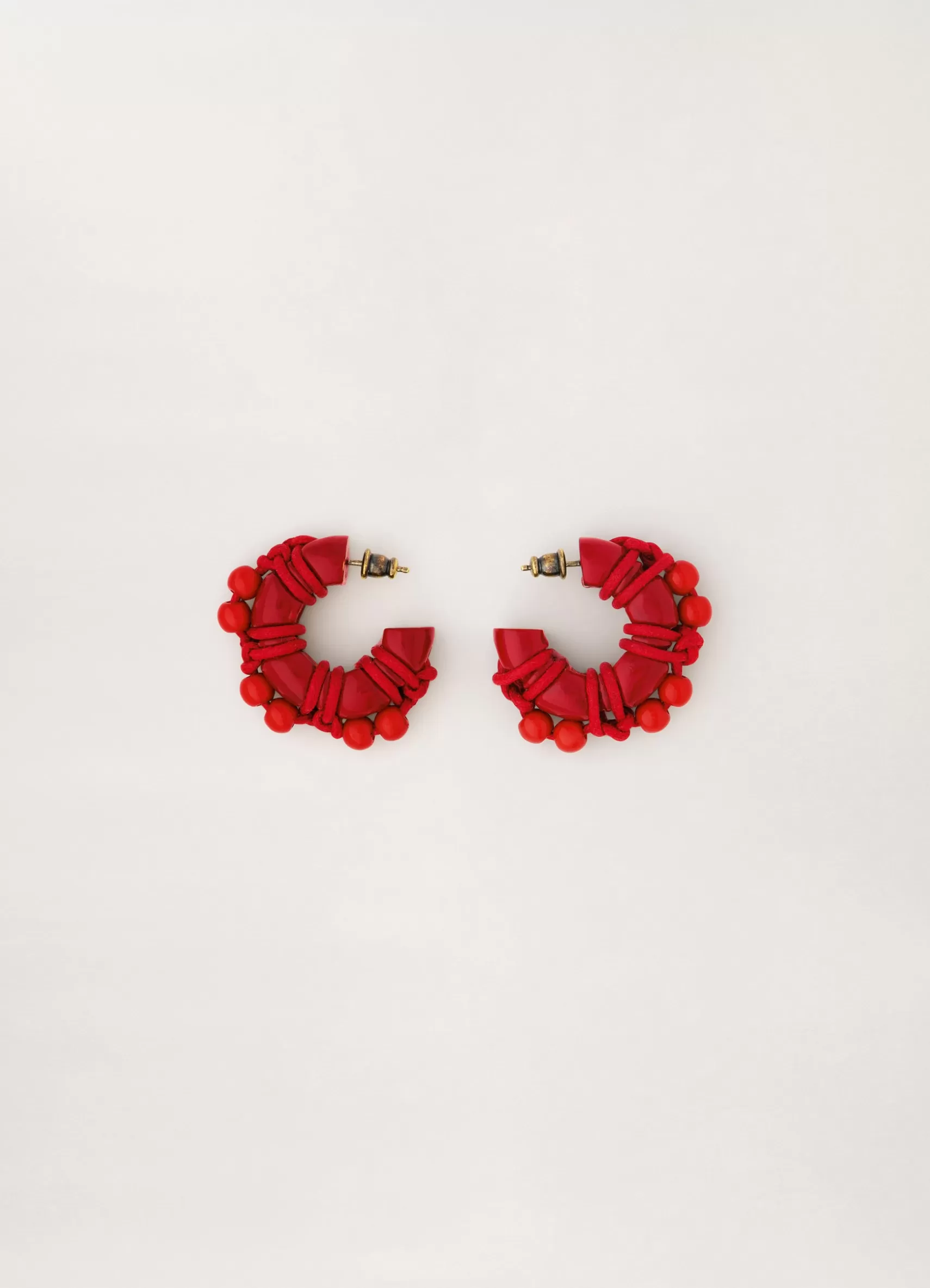 Tied Up Pearls Hoops<LEMAIRE Fashion
