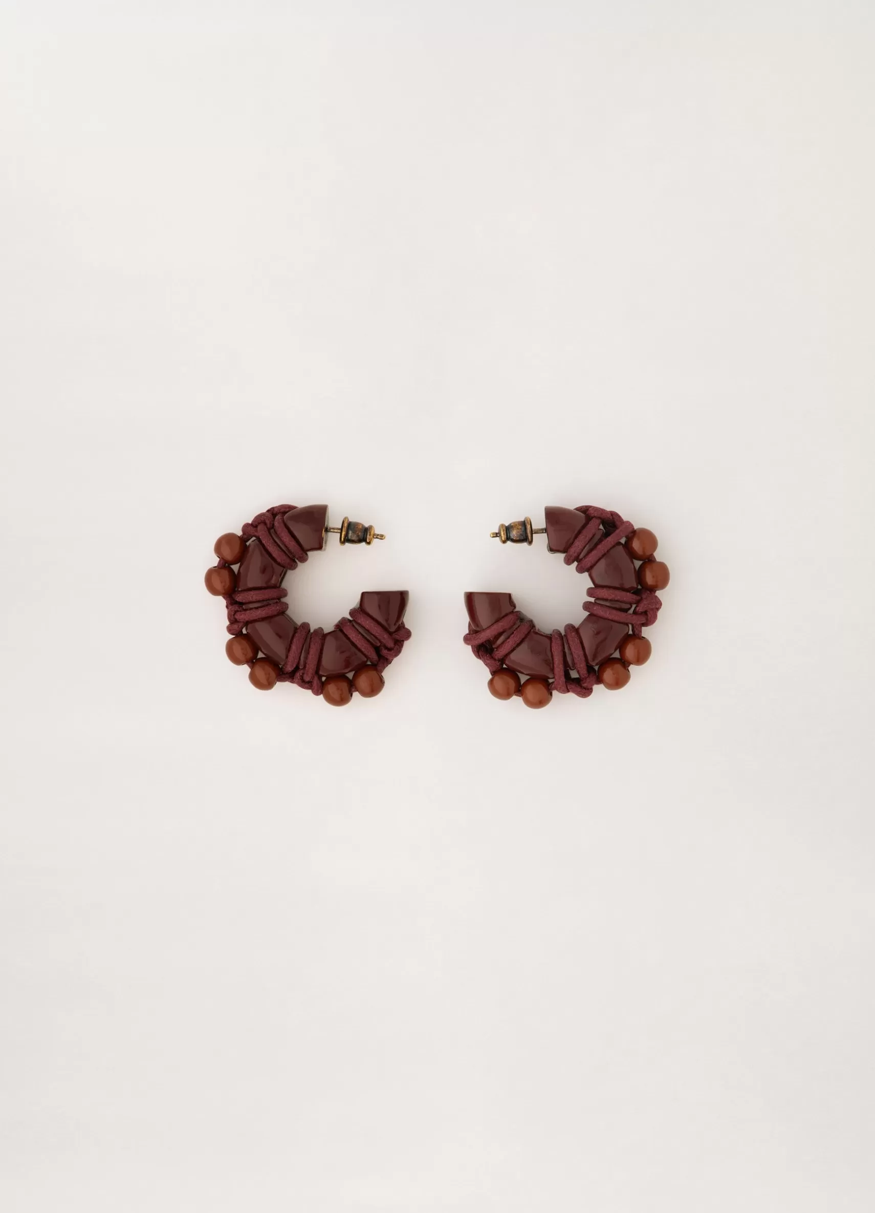 Tied Up Pearls Hoops<LEMAIRE Clearance