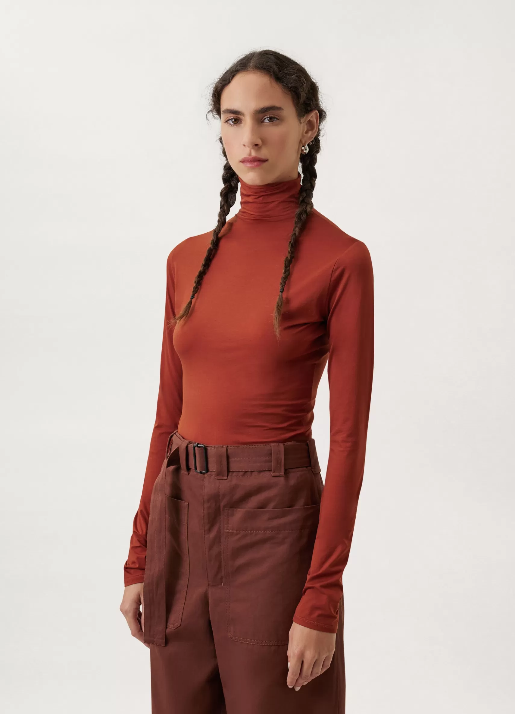Twisted Second Skin High Neck<LEMAIRE Online