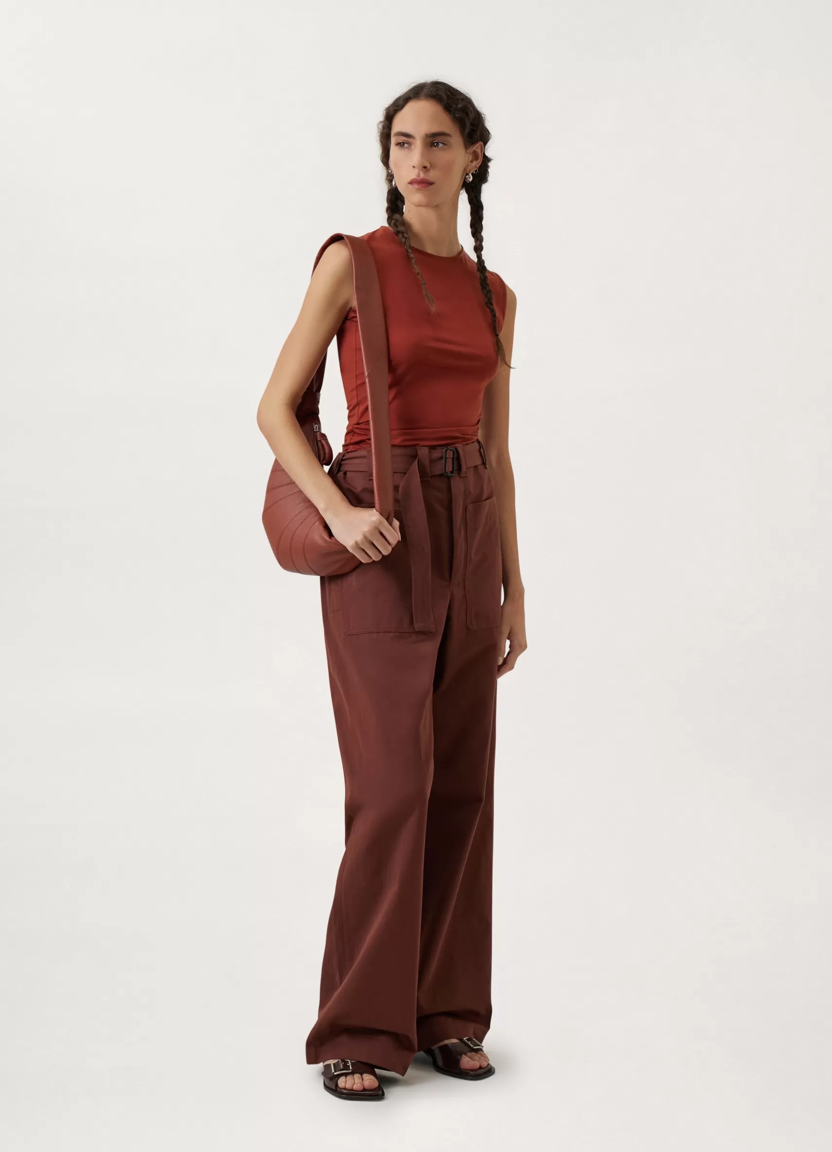 Twisted Second Skin Tank Top<LEMAIRE Cheap