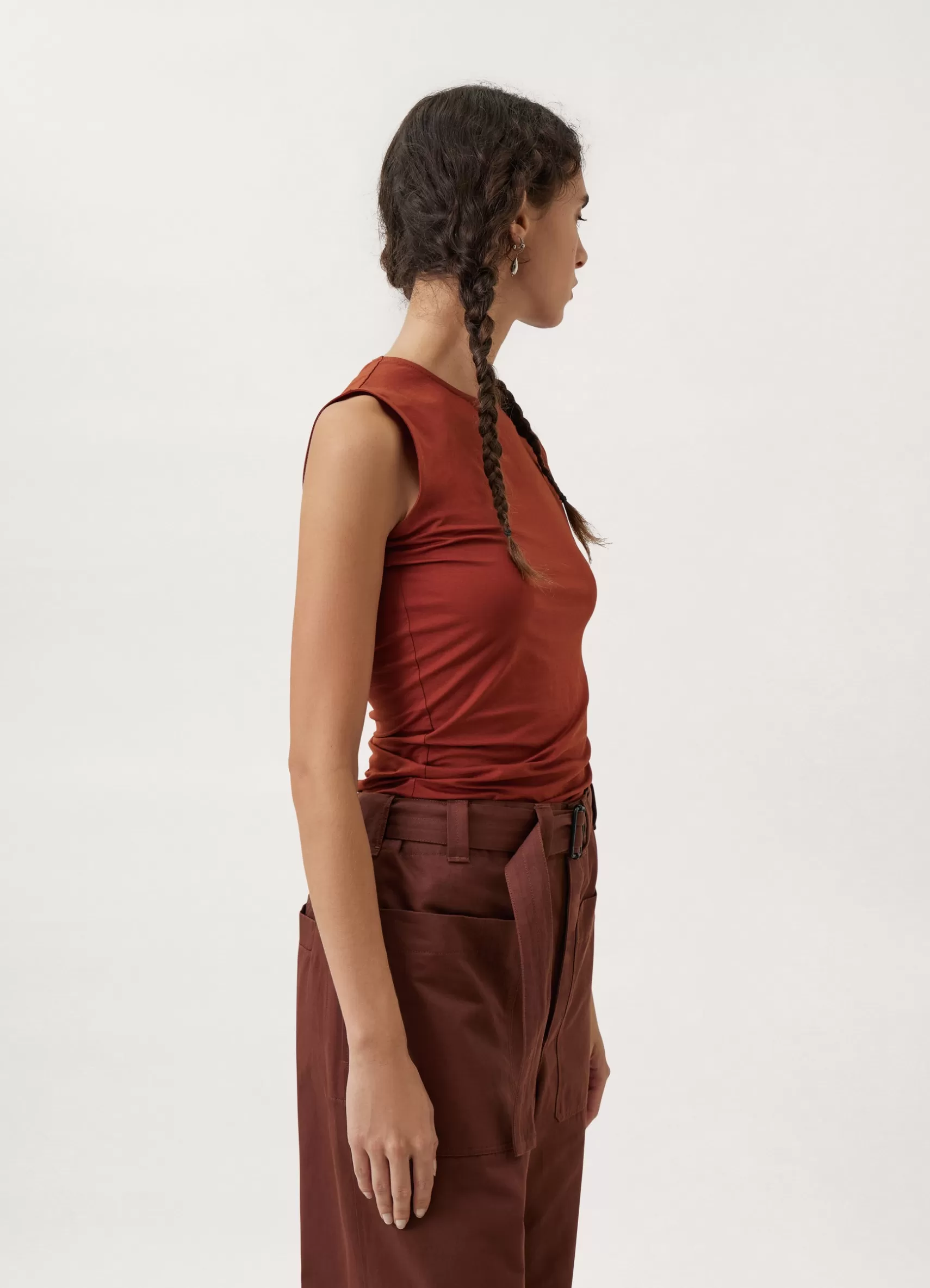 Twisted Second Skin Tank Top<LEMAIRE Cheap