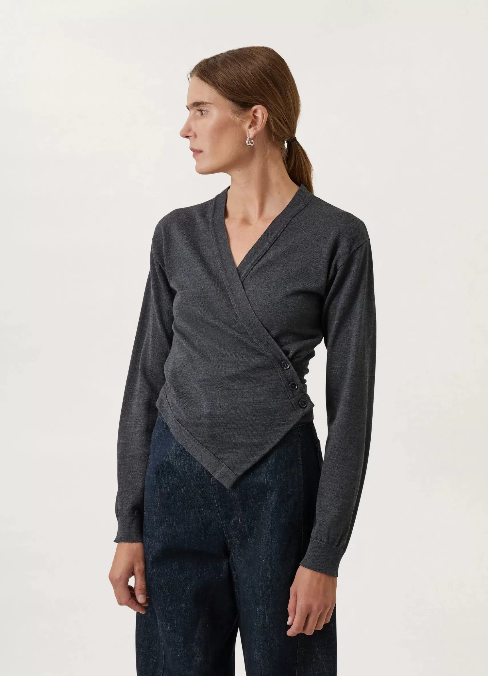 Wrap Cardigan<LEMAIRE Cheap
